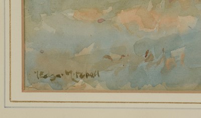 Lot 229 - J*  Edgar Mitchell - watercolour.