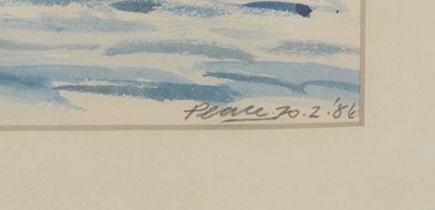 Lot 230 - John Peace - watercolour.