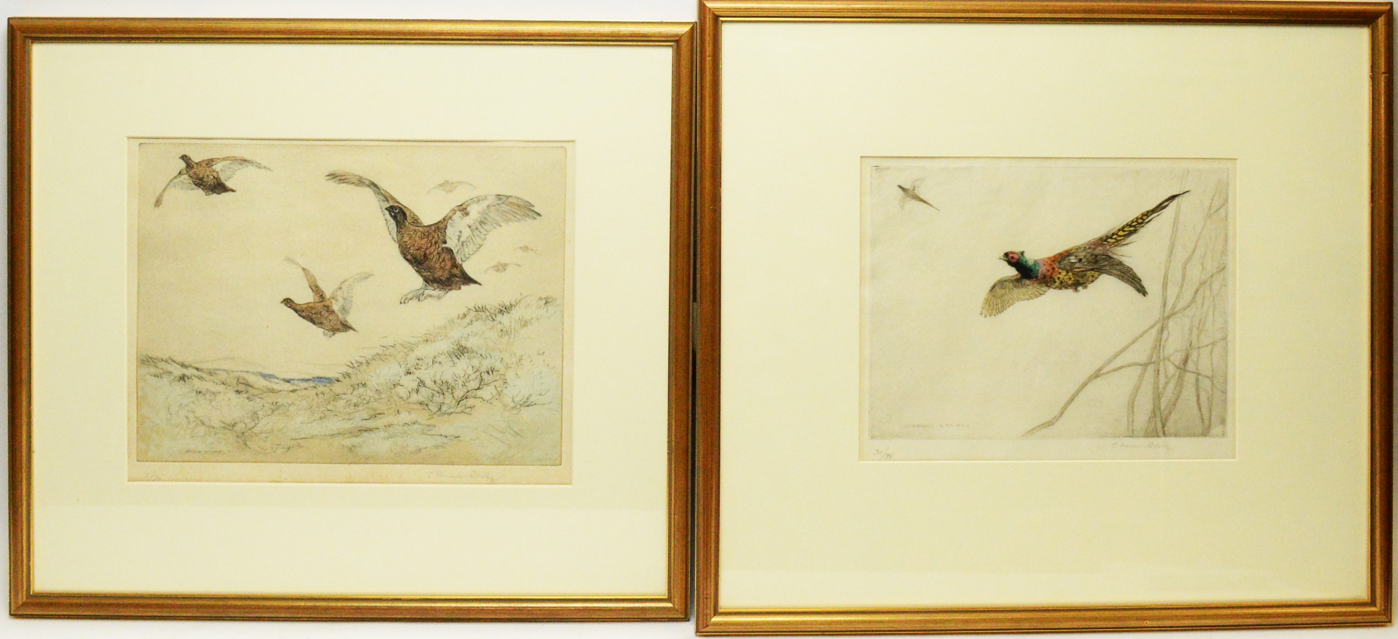 Lot 264 Vernon Stokes etchings