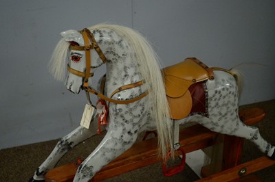 Lot 136 - 20th C child's rocking horse.