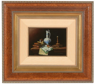 Lot 399 - Late 19th/early 20th Century German School - oil.