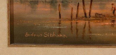 Lot 371 - Gudrun Sibbons - oil.