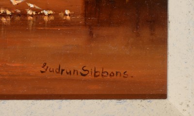 Lot 372 - Gudrun Sibbons - oil.