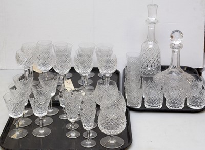 Lot 305 - Waterford hobnail cut glassware