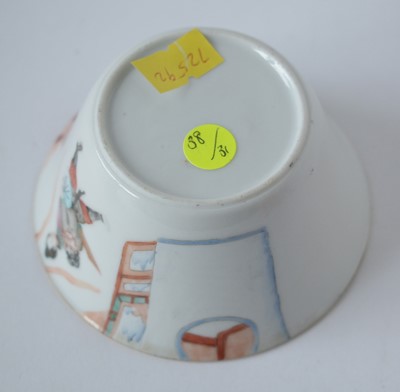 Lot 448 - Chinese tea bowl, tea bowl and saucer, bowl and cover