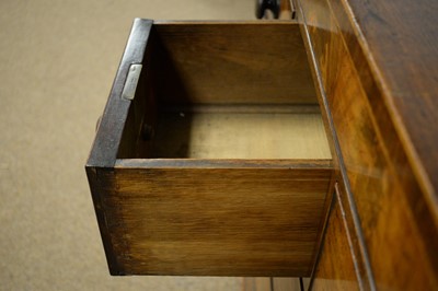 Lot 63 - Late Georgian mahogany chest.