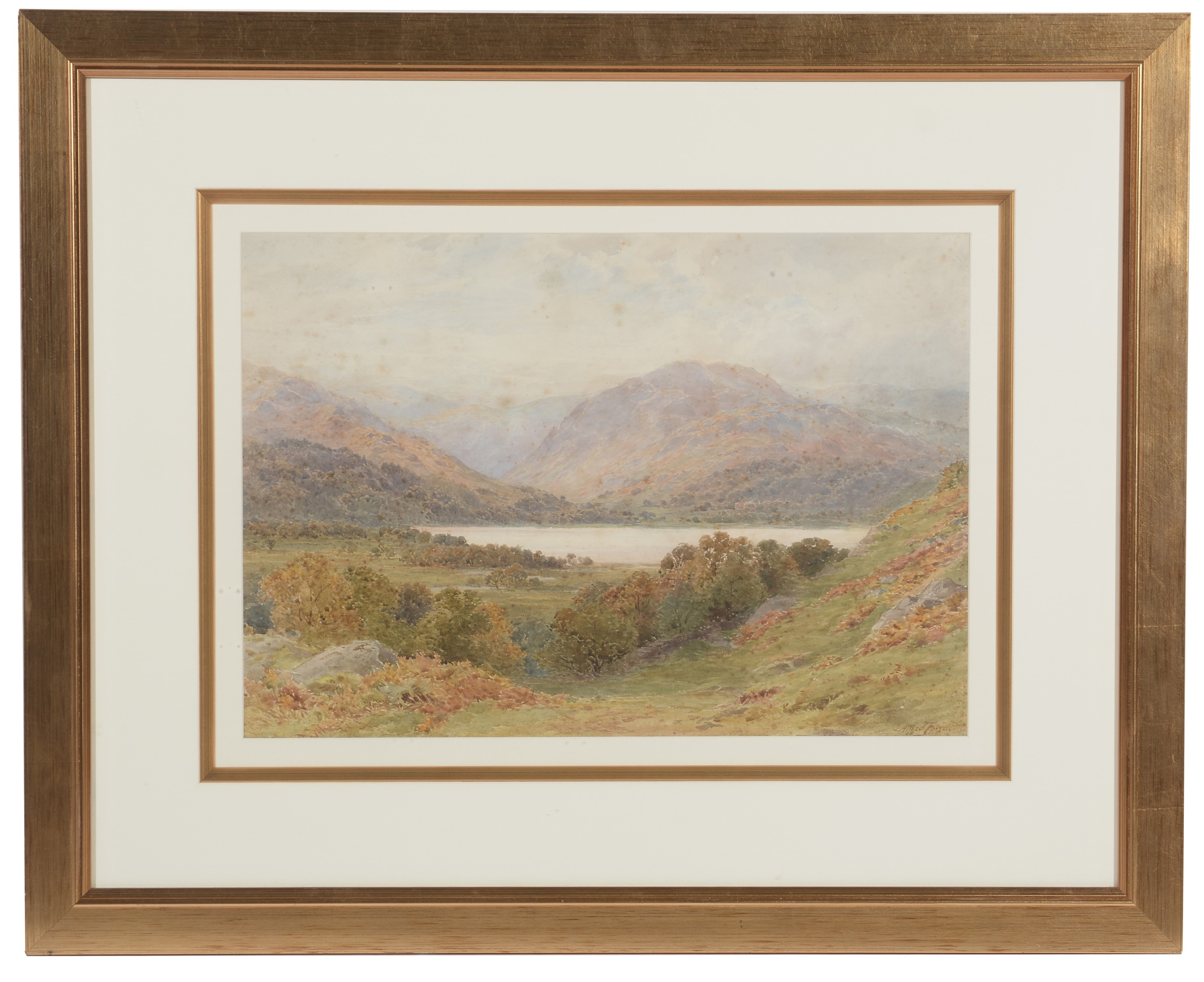 Lot 317 - Alfred Powell - watercolour.