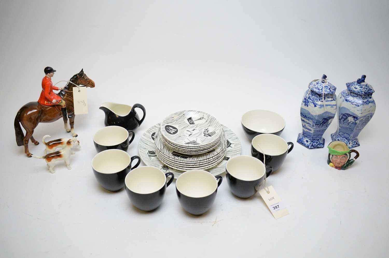 Lot 397 - Miscellaneous ceramics by Beswick and other makers.