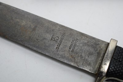 Lot 1264 - A Hitler Youth Scout dagger.
