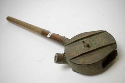 Lot 759 - A nautical cable measuring assembly.