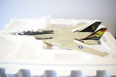 Lot 800 - Collection Armour 1:48 Scale metal diecast aeroplanes - F14 Tomcat.