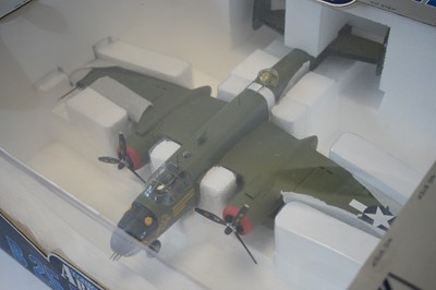 Lot 820 - Collection Armour 1:48 Scale metal diecast aeroplanes - B25 Mitchell Bombers.