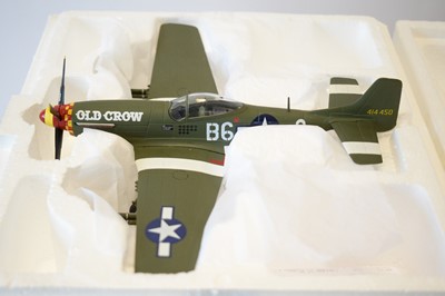 Lot 815 - Collection Armour 1:48 Scale metal diecast aeroplanes - P51 Mustang.