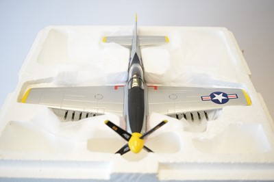 Lot 814 - Collection Armour 1:48 Scale metal diecast aeroplanes - P51 Mustang.
