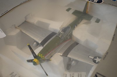 Lot 813 - Collection Armour 1:48 Scale metal diecast aeroplanes - P51 Mustang.