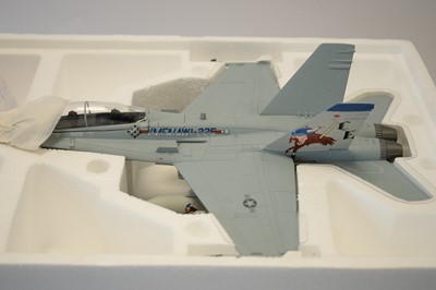 Lot 796 - Collection Armour 1:48 Scale metal diecast aeroplanes - F18 Hornet.