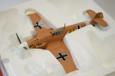 Lot 833 - Collection Armour 1:48 Scale metal diecast aeroplanes - Bf109 Messerschmitt.