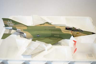 Lot 804 - Collection Armour 1:48 Scale metal diecast aeroplanes - F4 Phantom.