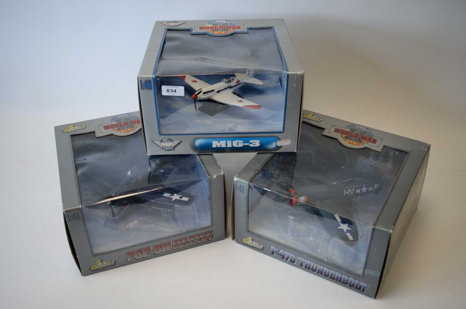 Lot 834 - Air Legends 1:48 scale diecast aircraft by Yat Ming.