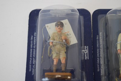 Lot 844 - Del Prado 54mm military model figures.