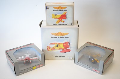 Lot 838 - First Gear diecast scale aeroplanes.