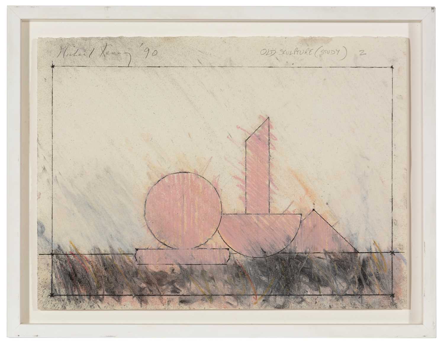 Lot 956 - Michael Kenny - Charcoal and pastel