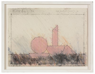Lot 956 - Michael Kenny - Charcoal and pastel