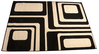 Lot 781 - A Belgian polypropylene geometric rug