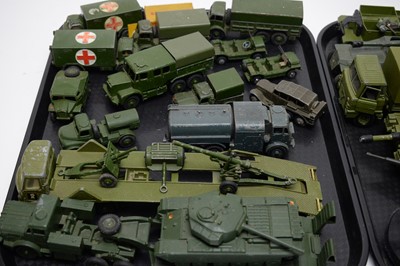 Lot 888 - Military diecast model vehicles.