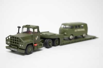 Lot 889 - Military diecast model vehicles.