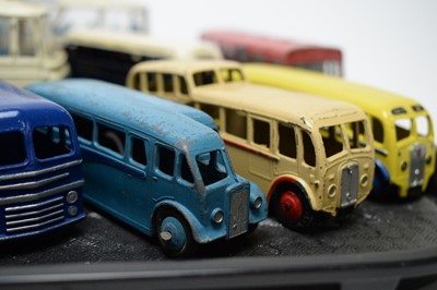 Lot 887 - Dinky diecast buses.