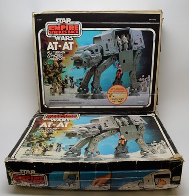 Lot 980 - Star Wars AT-AT walkers, in two box variants