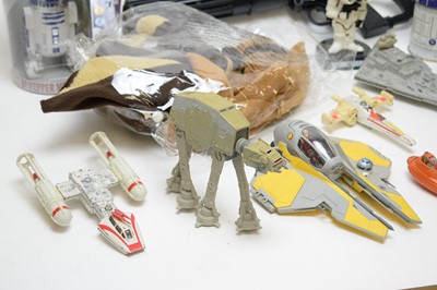Lot 993 - Star Wars vehicles and collectables