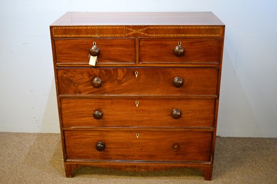 Lot 64 - Victorian mahogany chest of drawers