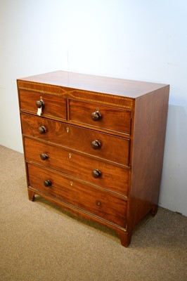 Lot 64 - Victorian mahogany chest of drawers