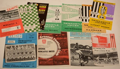 Lot 1236 - Newcastle United football programmes