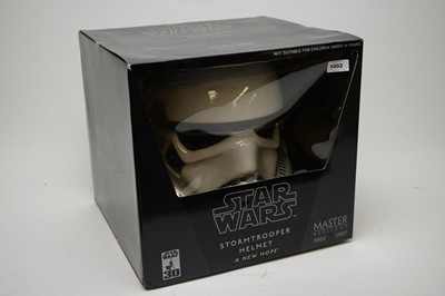 Lot 1002 - Star Wars Master Replicas Stormtrooper Helmet