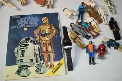Lot 1052 - Star Wars LFL action figures and other items
