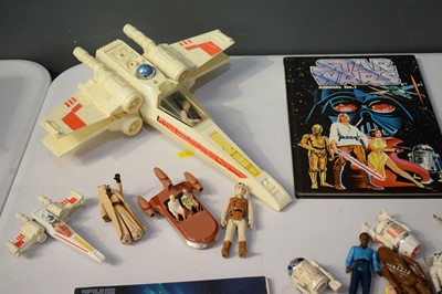 Lot 1052 - Star Wars LFL action figures and other items