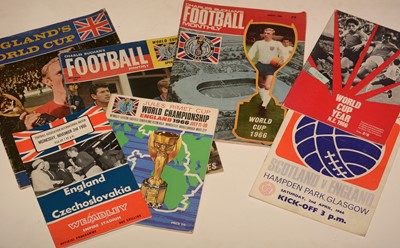 Lot 1235 - Football programmes, International and Cup interest