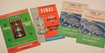 Lot 1098 - Football programmes.