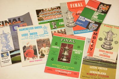 Lot 1099 - Football programmes.