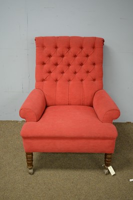 Lot 29 - Early 20th C armchair.