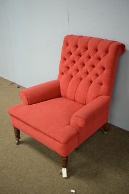 Lot 29 - Early 20th C armchair.