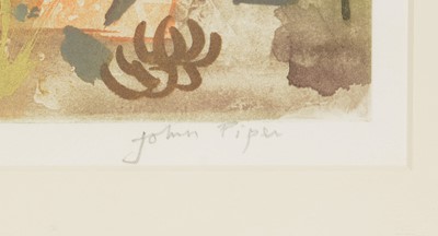 Lot 899 - John Piper - etching and aquatint
