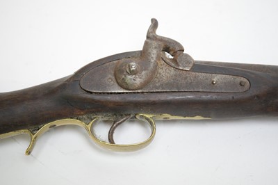 Lot 1272 - 19th Century percussion musket.