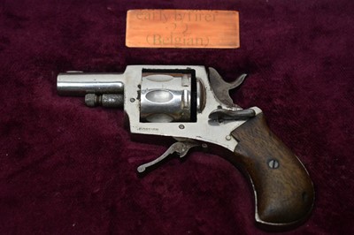 Lot 1275 - An early 20th Century Belgian .22 blank firing revolver.