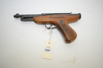 Lot 1287 - A Zenit ENGE pre WWII .177cal. air pistol.
