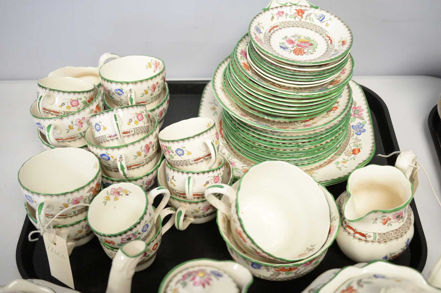 Lot 349 Quantity of Copeland Spode 'Chinese Rose'