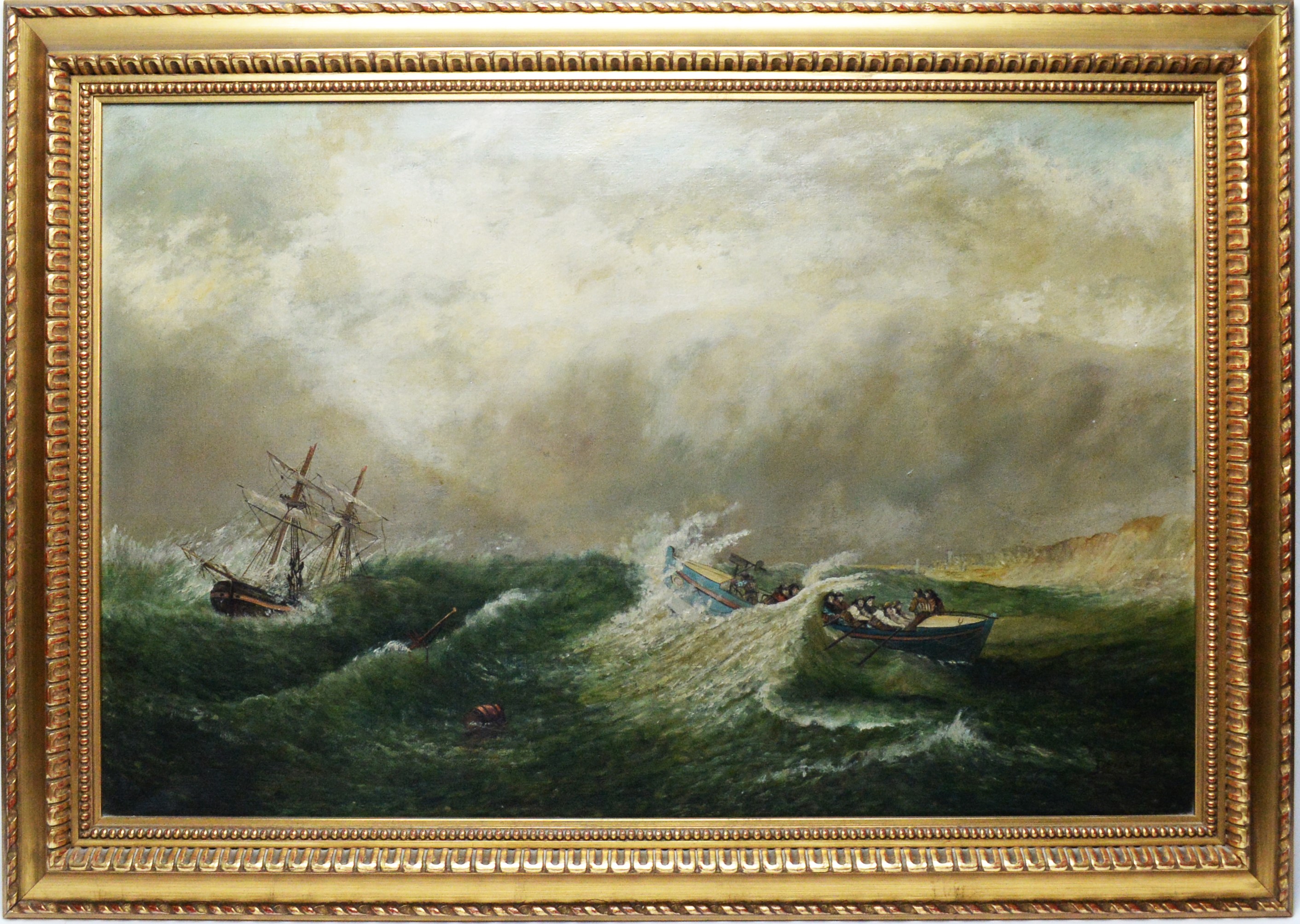 Lot 337 J* Wilson oil on canvas